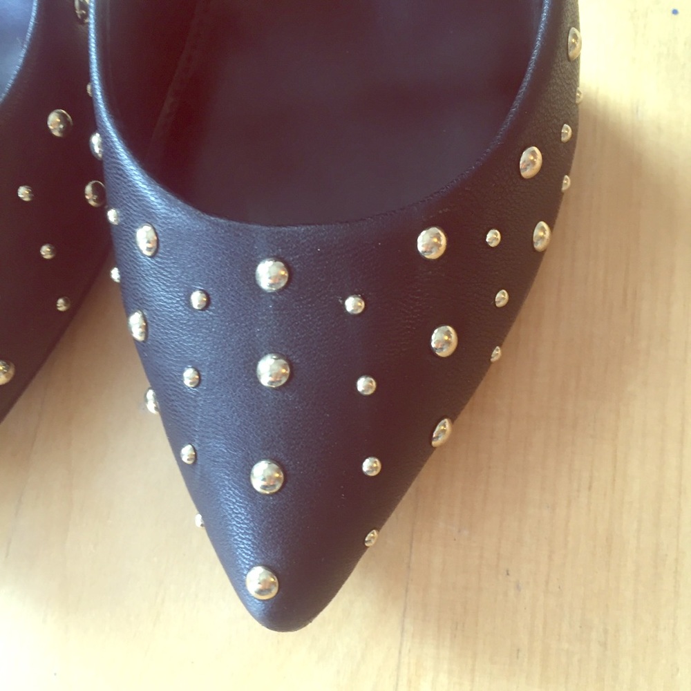 J Crew studded pump shoes